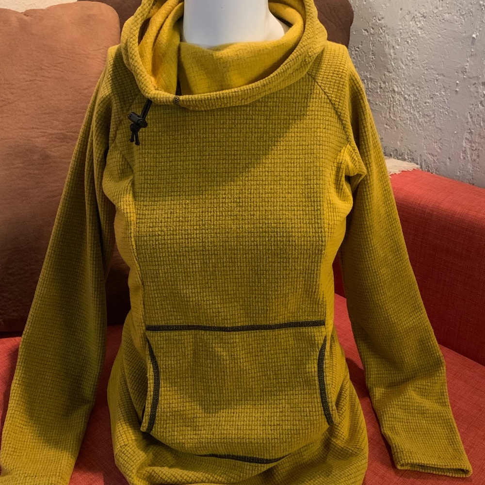 Melanzana Microgrid Hoodie Dress